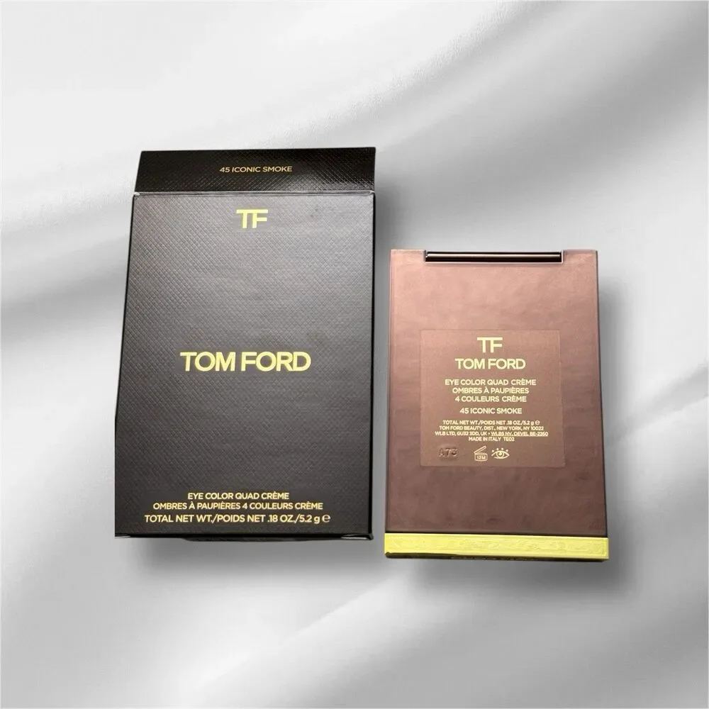 Tom Ford Eye Color Quad Creme - 45 Iconic Smoke - .18 oz / 5.2 g - New In Box